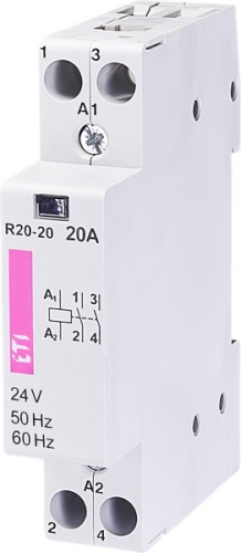 Контактор R 20-20 24V AC 20A (AC1) | код 002461211 | ETI Контактор R 20-20 24V AC 20A (AC1) | код 002461211 | ETI