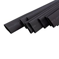 Трубка термоусаживаемая двухстенная клеевая 19.1/9.55мм (уп.10шт) по 1м черн. | Код. 26-2107 | Rexant