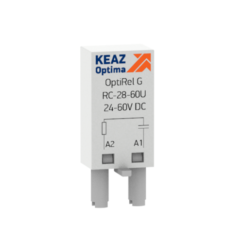 Дополнительный модуль для реле OptiRel G RC-28-60U | код 281179 | КЭАЗ Дополнительный модуль для реле OptiRel G RC-28-60U | код 281179 | КЭАЗ
